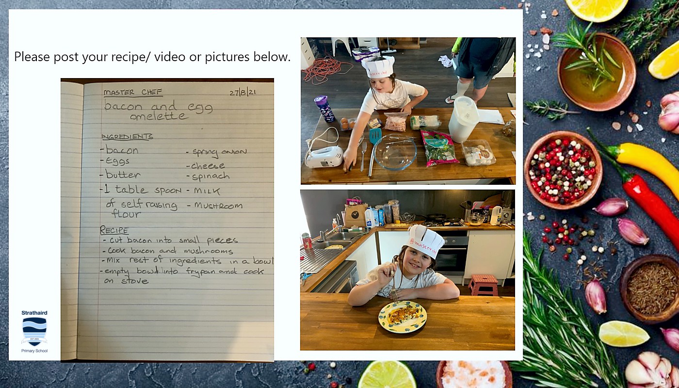 2021 Remote and Local Learning Masterchef Challenge